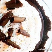 Bittersweet Chocolate Pudding Pie