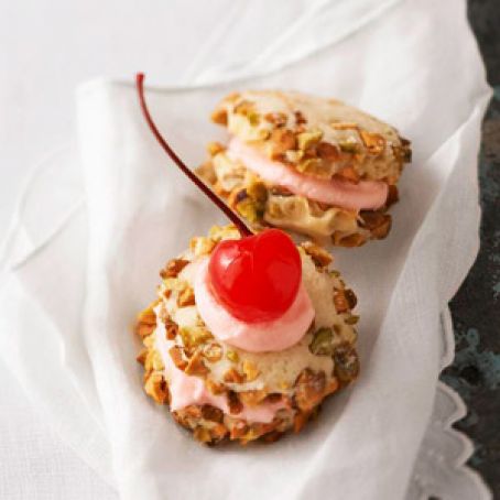 Cherry Pistachio Cremes