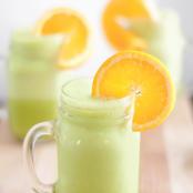Orange Pineapple Green Smoothie