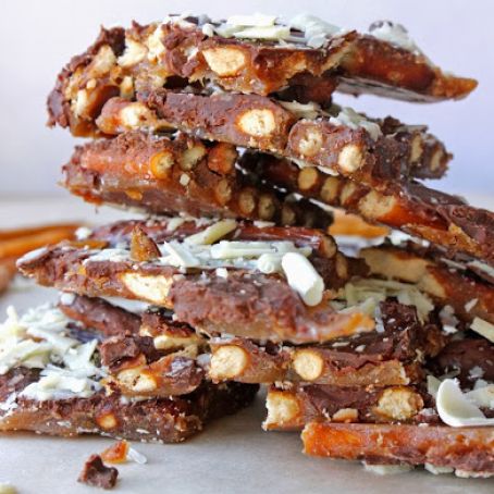 Pretzel Toffee