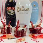 Vodka Broken Glass Bloody Cupcakes