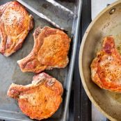 Pan-Seared Thick-Cut Pork Chops