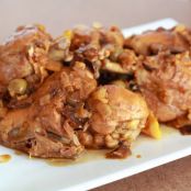 CHICKEN - Moroccan Chicken with Lemon, Olives & Prunes