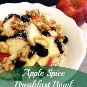 Apple Spice Breakfast Bowl
