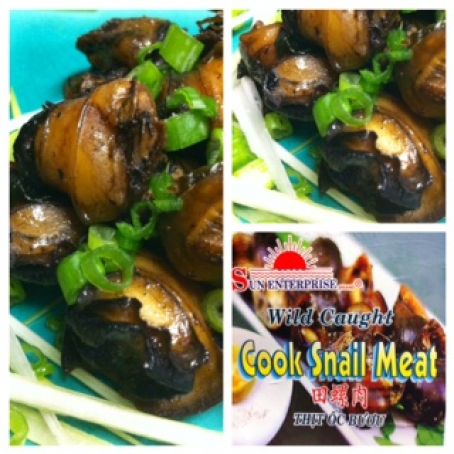Snails with black bean sauce 豆豉田螺