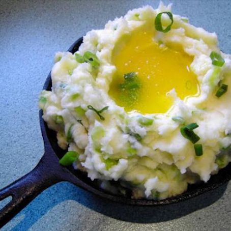 Mashed Potatoes with Green Onions