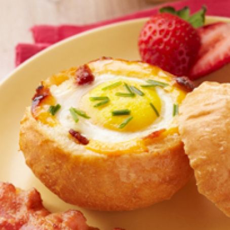 Cheesy Egg-in-a-Bowl