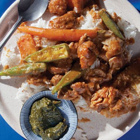 Màfe Ginaar (Peanut and Chicken Stew)