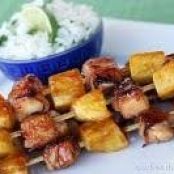 Chicken - Skewers w/Pineapple & Bacon