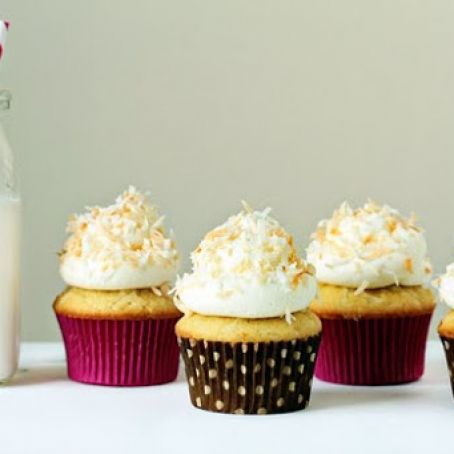 Lime Coconut Cupcakes