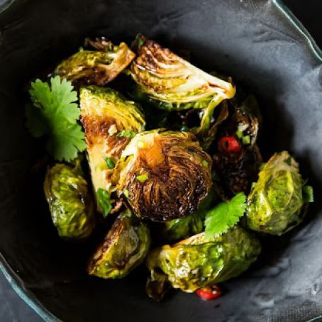 Momofuku's Roasted Brussels Sprouts with Fish Sauce Vinaigrette