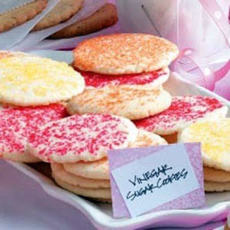 Vinegar Sugar Cookies Recipe