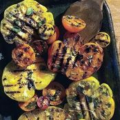 CHARRED HEIRLOOM TOMS w/HERBS