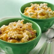 Beer-Cheese Mac and Sausages