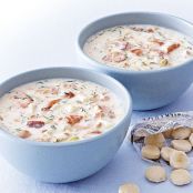 Smoked Salmon & Leek Chowder