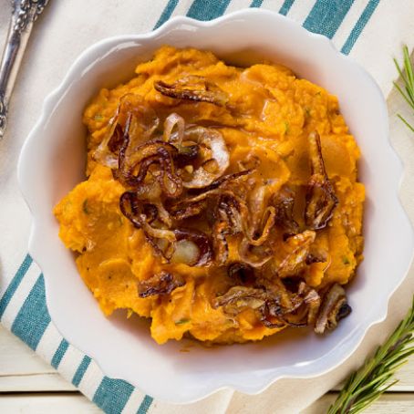 Rosemary Mashed Sweet Potatoes