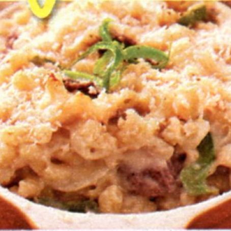 Philly Cheesesteak Mac and Cheese