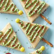 Easy Christmas Tree Cookie Bars