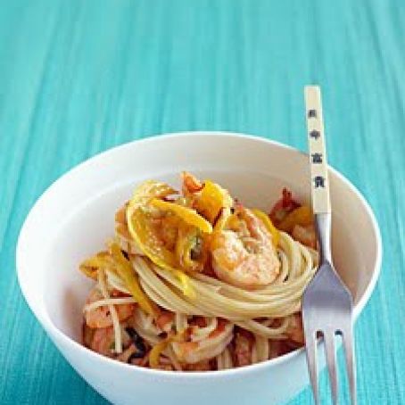 Sesame Shrimp and Noodles