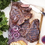 Easy Spice-Rubbed T-Bone Steaks