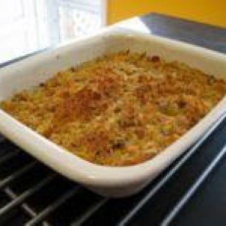 Butternut squash and sausage bake