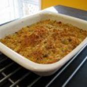 Butternut squash and sausage bake