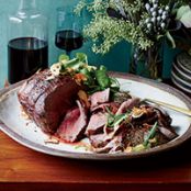 Dry Aged Roast Beef with Fresh Hot Sauce