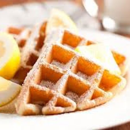 Lemon Zest Waffles