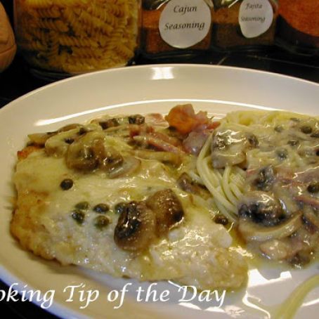 Chicken Scallopini (Carino's) [or fish]