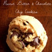 peanut butter chocolate chip cookies