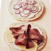 Grilled Pepper Jack and Roast Beef Sandwiches