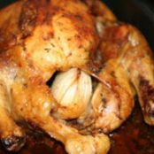 Crockpot Roast Sticky Chicken