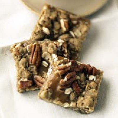 Cappuccino-Caramel Oatmeal Bars