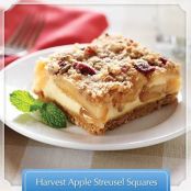 Harvest Apple Streusel Squares