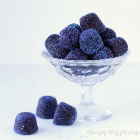 Tart Blueberry Balsamic Gumdrops