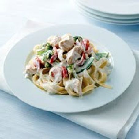 Chicken Primavera with Pasta