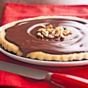 Ganache-Glazed Peanut Butter Tart