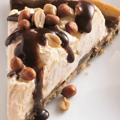 Cookie-Peanut-Ice Cream Pizza