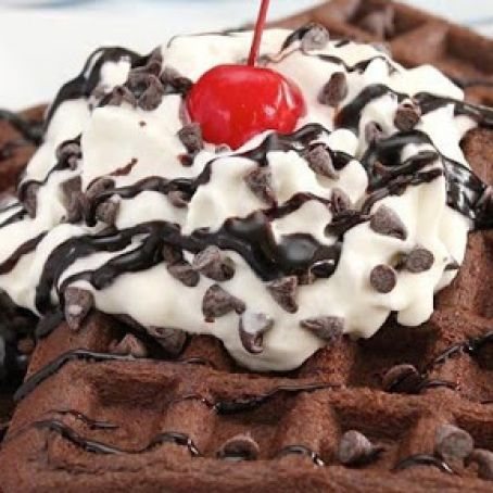 Cake Mix Waffles