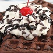 Cake Mix Waffles