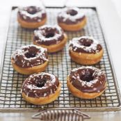Baked Doughnuts with Chocolate