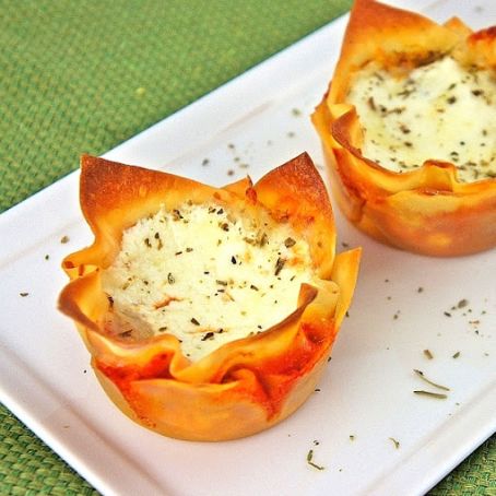 Mini Lasagna Cups