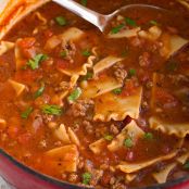 Lasagna Soup