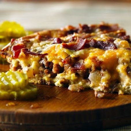 Bacon Cheeseburger Pie