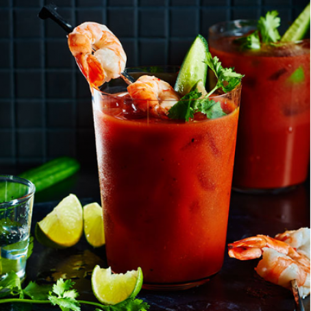 BLOODY MARIA WITH SRIRACHA AND LIME