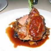 Roast Leg of Lamb with Wine Gravy