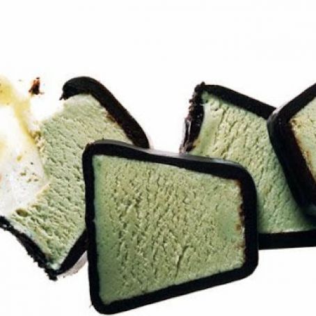 CHOCOLATE COVERED MINT ICE CREAM TERRINE