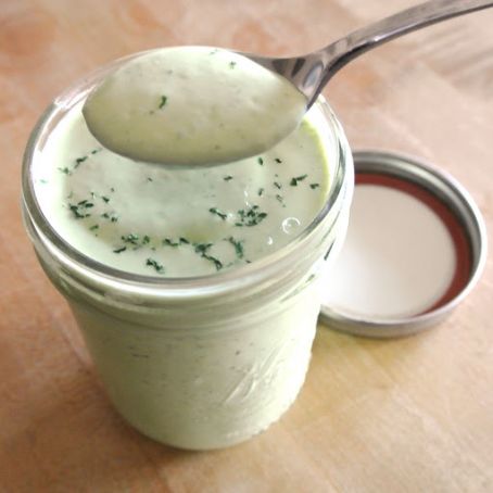 Avocado (creamy) Ranch Salad Dressing