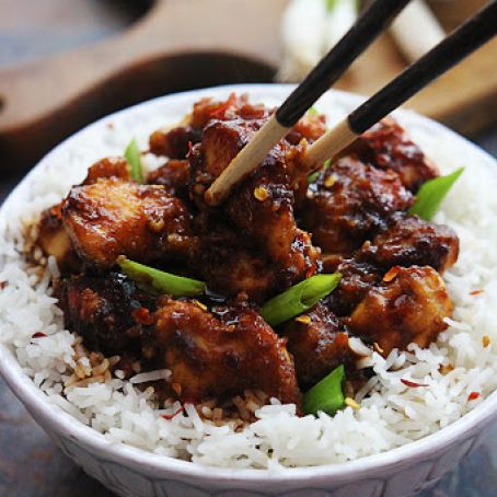Slow Cooker General Tso's Chicken - Creme De La Crumb