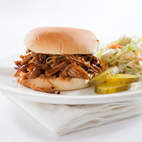 Indoor Pulled Pork with Sweet and Tangy Barbecue Sauce